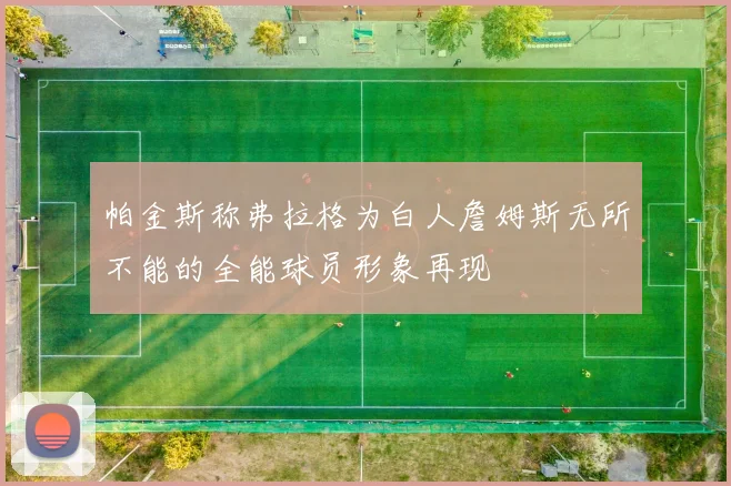 帕金斯称弗拉格为白人詹姆斯无所不能的全能球员形象再现